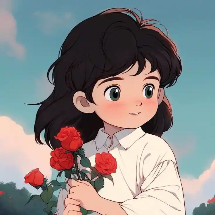 Beautiful Style Cartoon Girl Dp