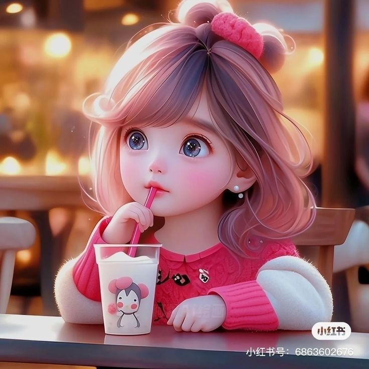 Cartoon Girl Dp Image