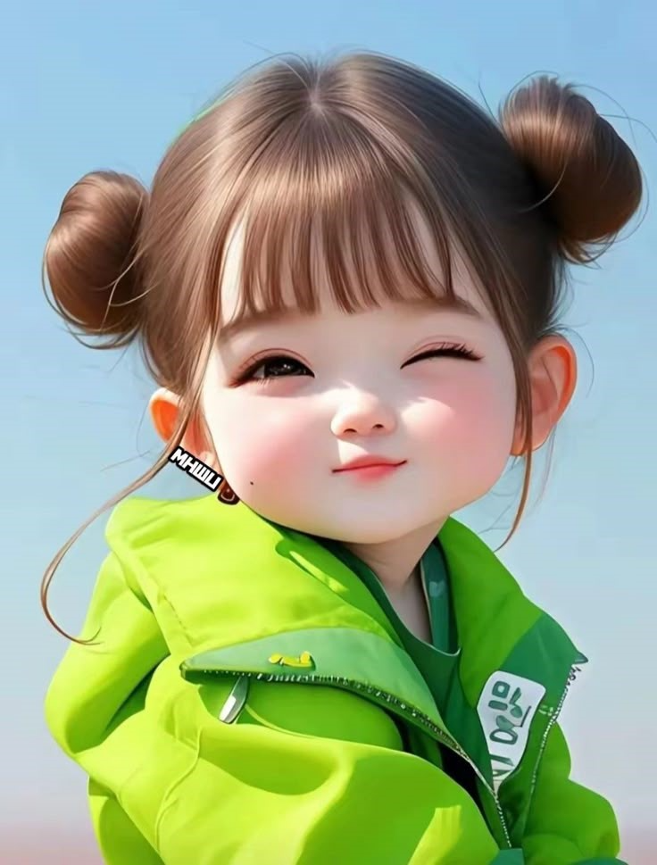 Cartoon Lovely Pic for Girl