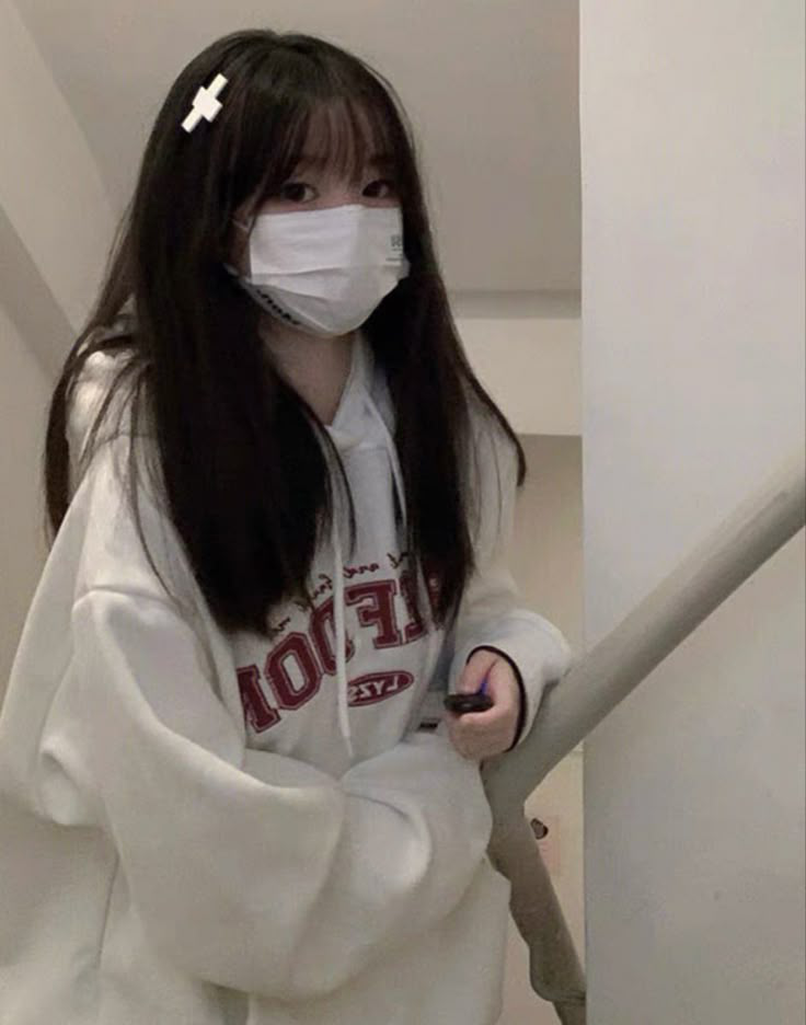 Korean Girl Pic Hide Face With Mask Korean Girl Pic Hide Face With Mask