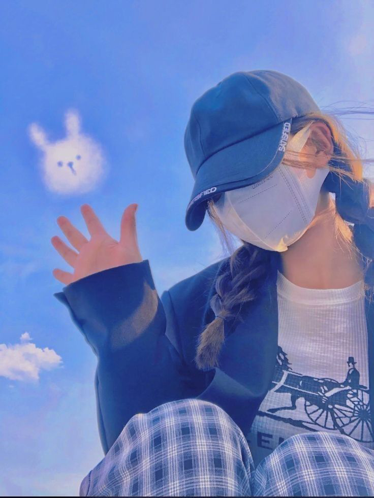 Mask Girl Dp for WhatsApp Mask Girl Dp for WhatsApp