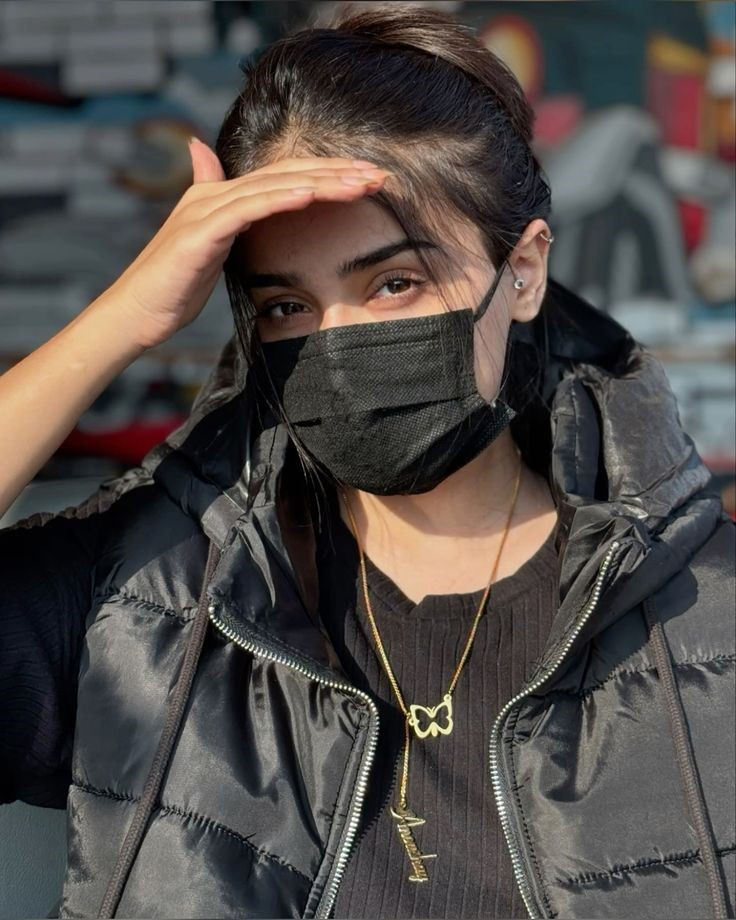 Mask Girl Whatsapp Dp