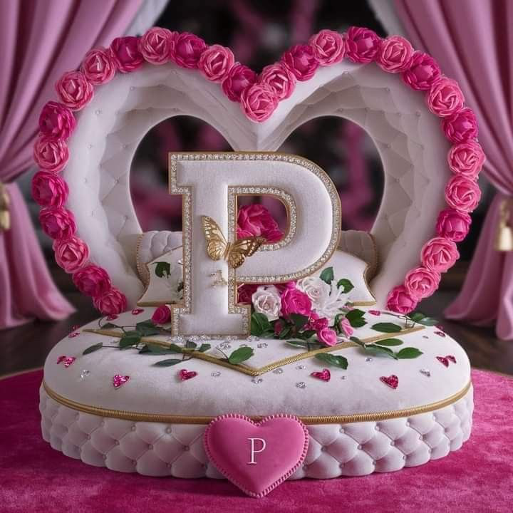 Pink P Name Dp