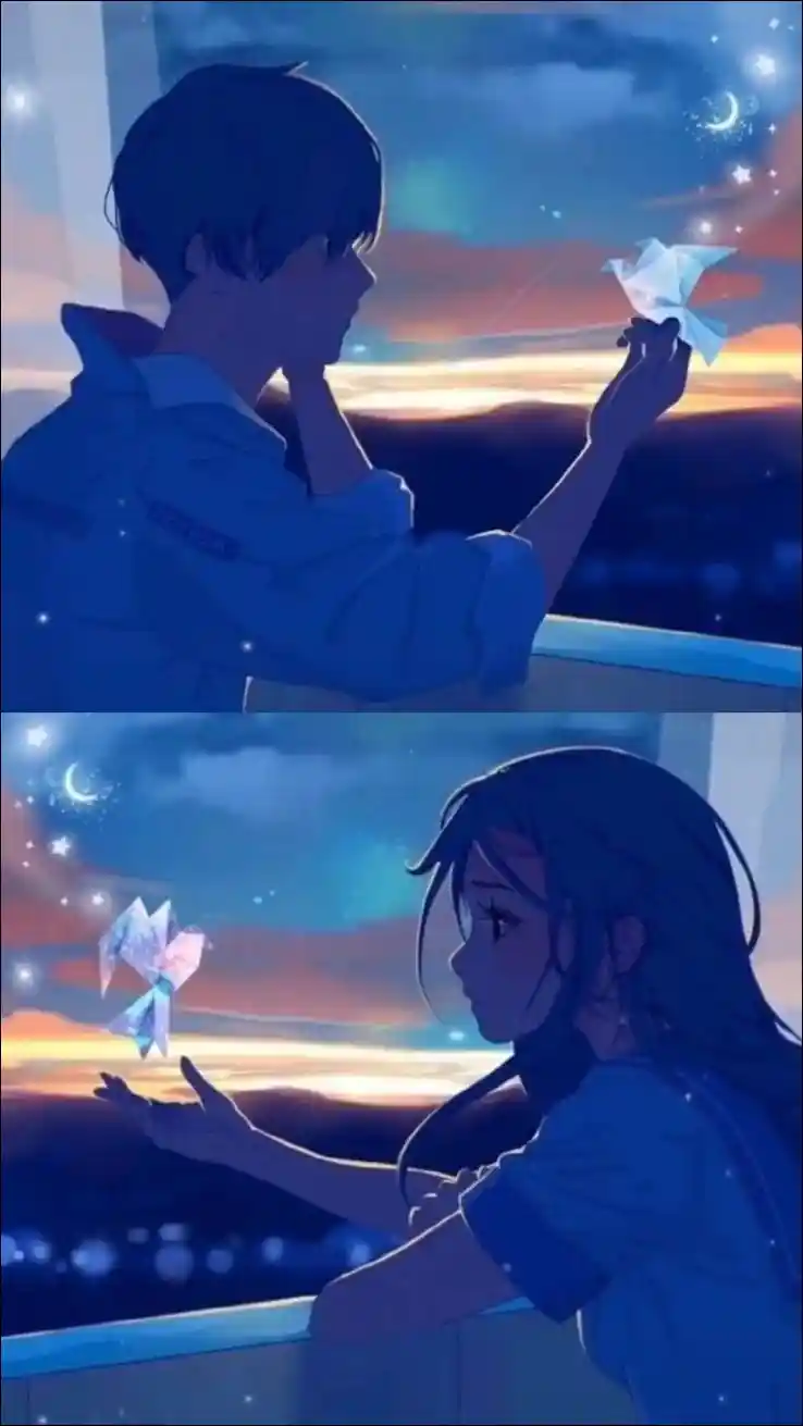 Simple Couple Anime Dp