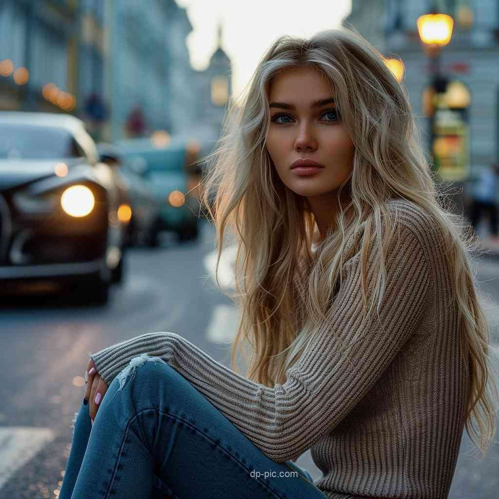 Simple Cute Dp for Girls