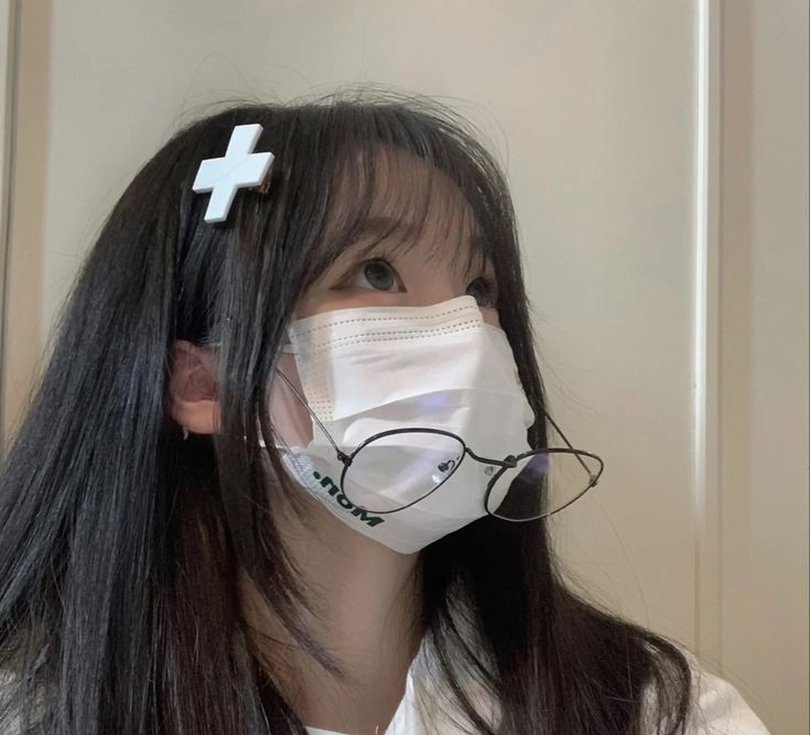 Stylish Mask Girl Photo Stylish Mask Girl Photo