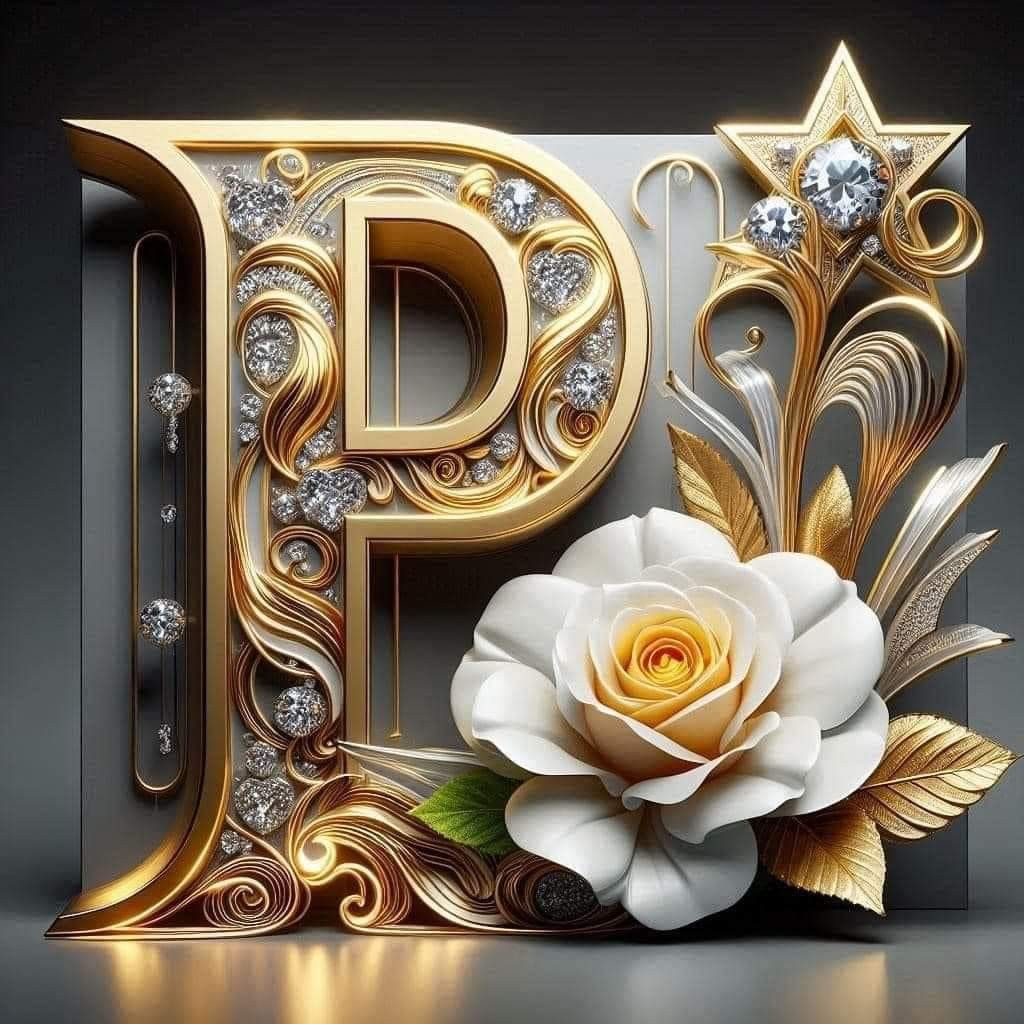 Stylish P Name Dp For Girl