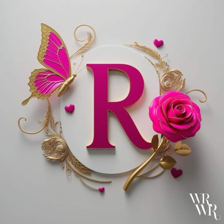 Stylish R Letter Images