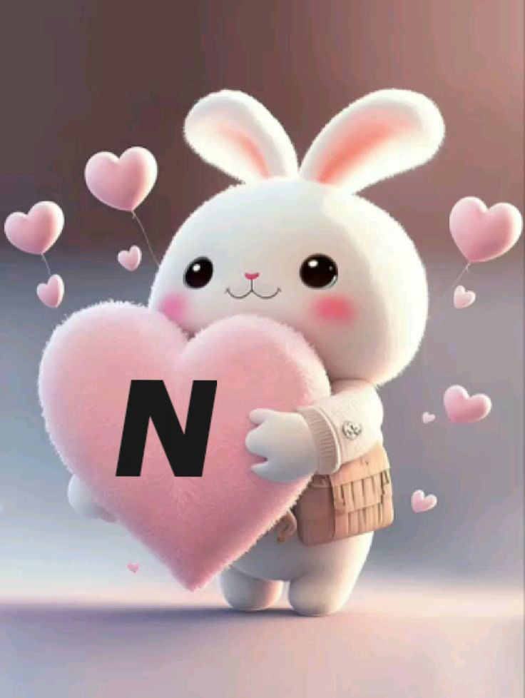 beautiful n letter whatsapp dp