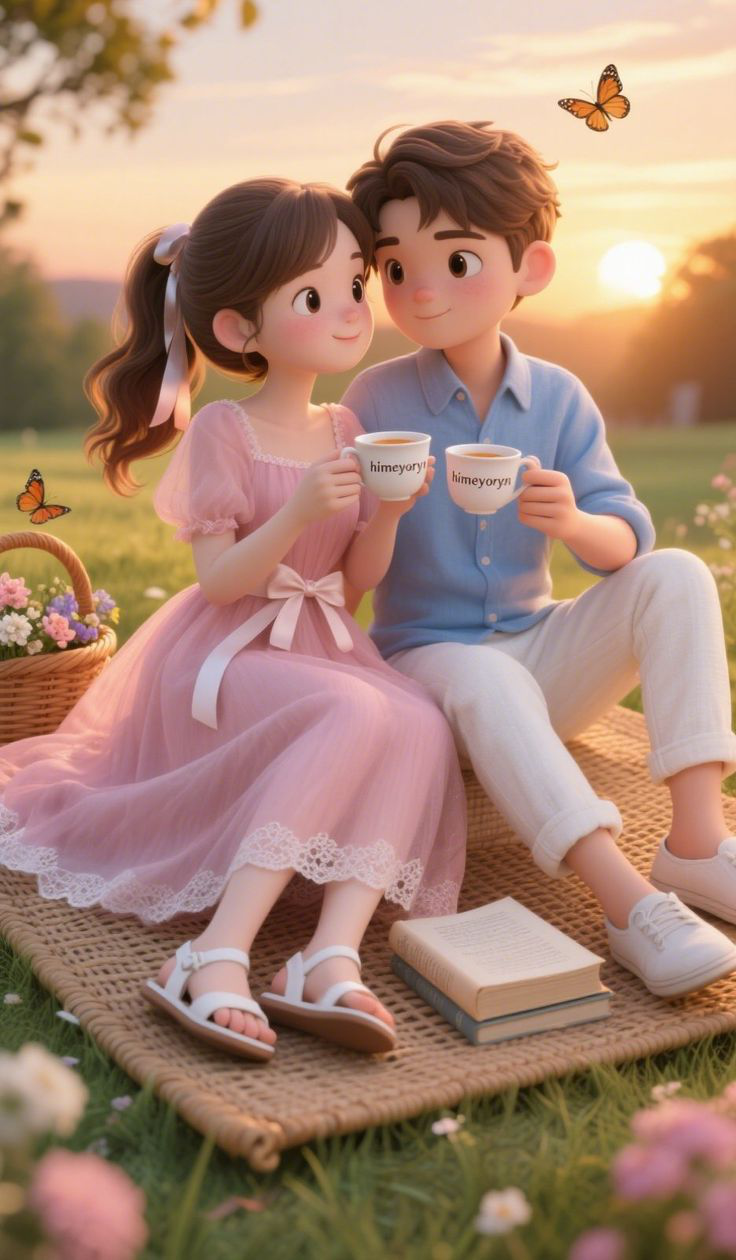 girl and boy dps pic cartoon