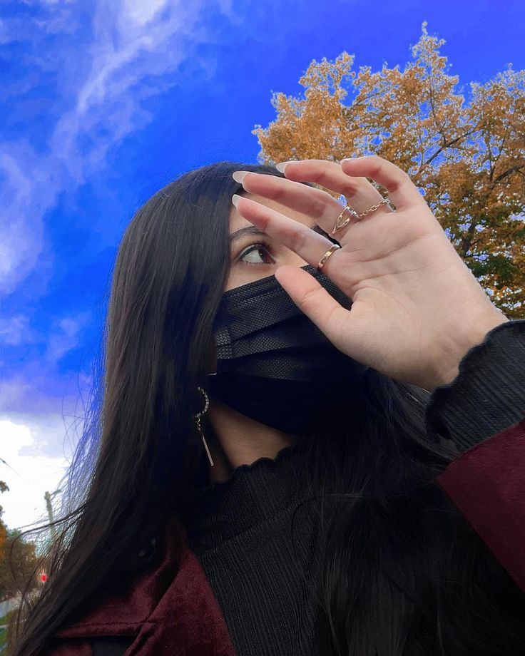 girl in mask aesthetic dp girl in mask aesthetic dp