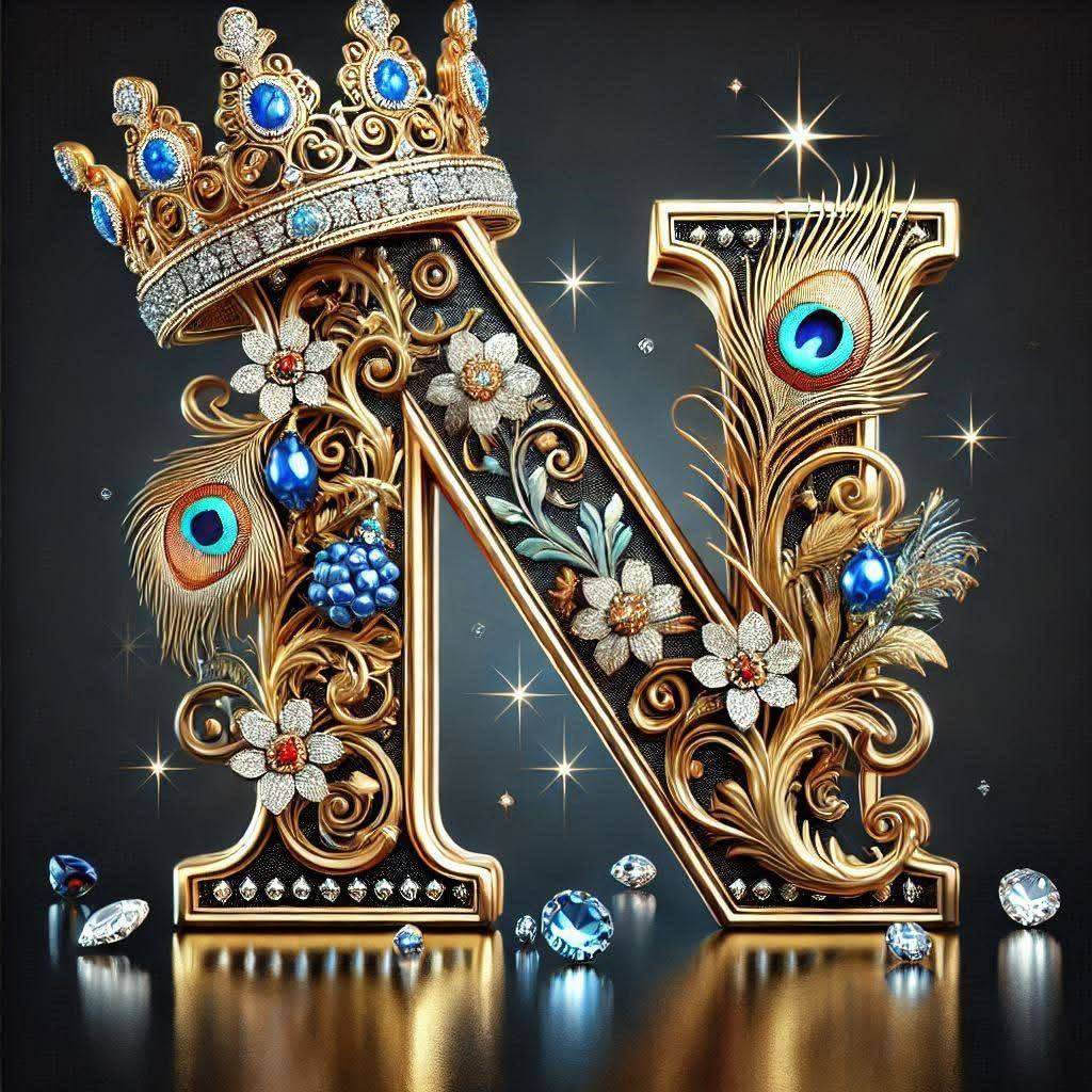 n letter dp whatsapp