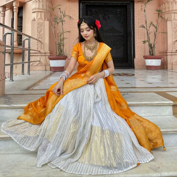 pretty girl in saree