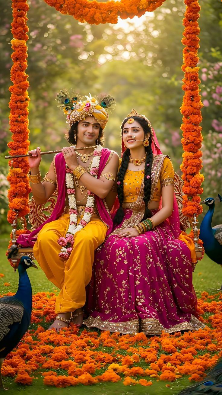 Beautiful Radha Krishna Photo