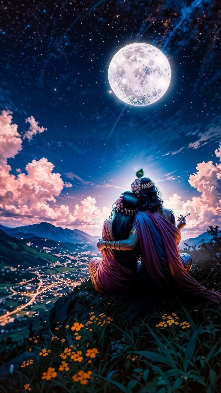 Instagram Radha Krishna Photo