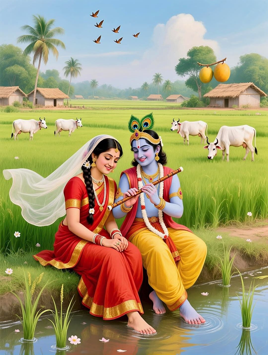 Radha Krishna Beautiful Hd Image