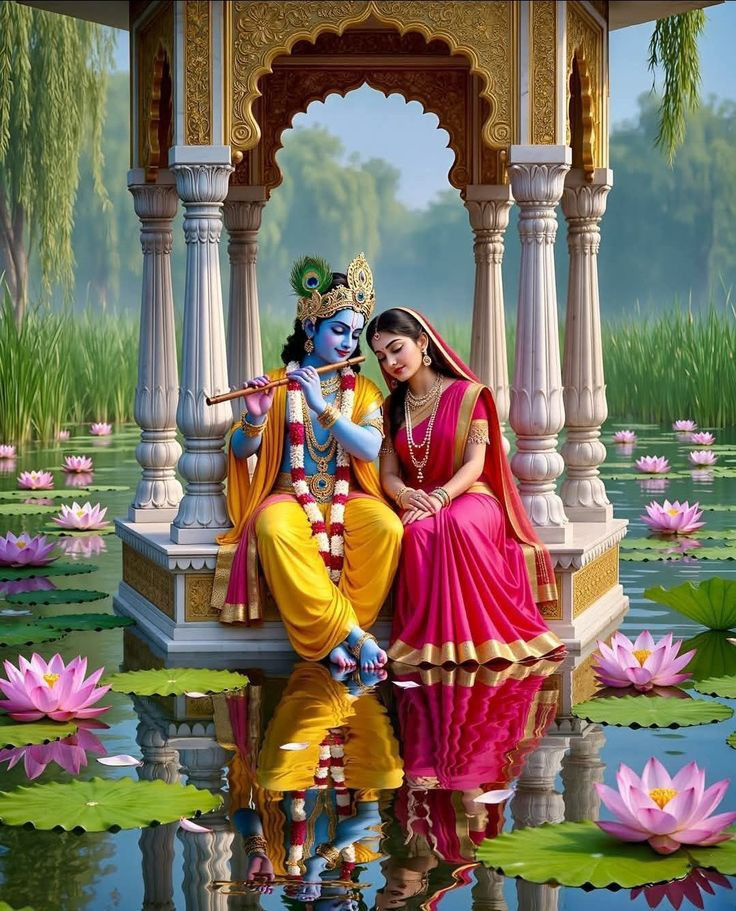 Radha Krishna Dp Wallpaper