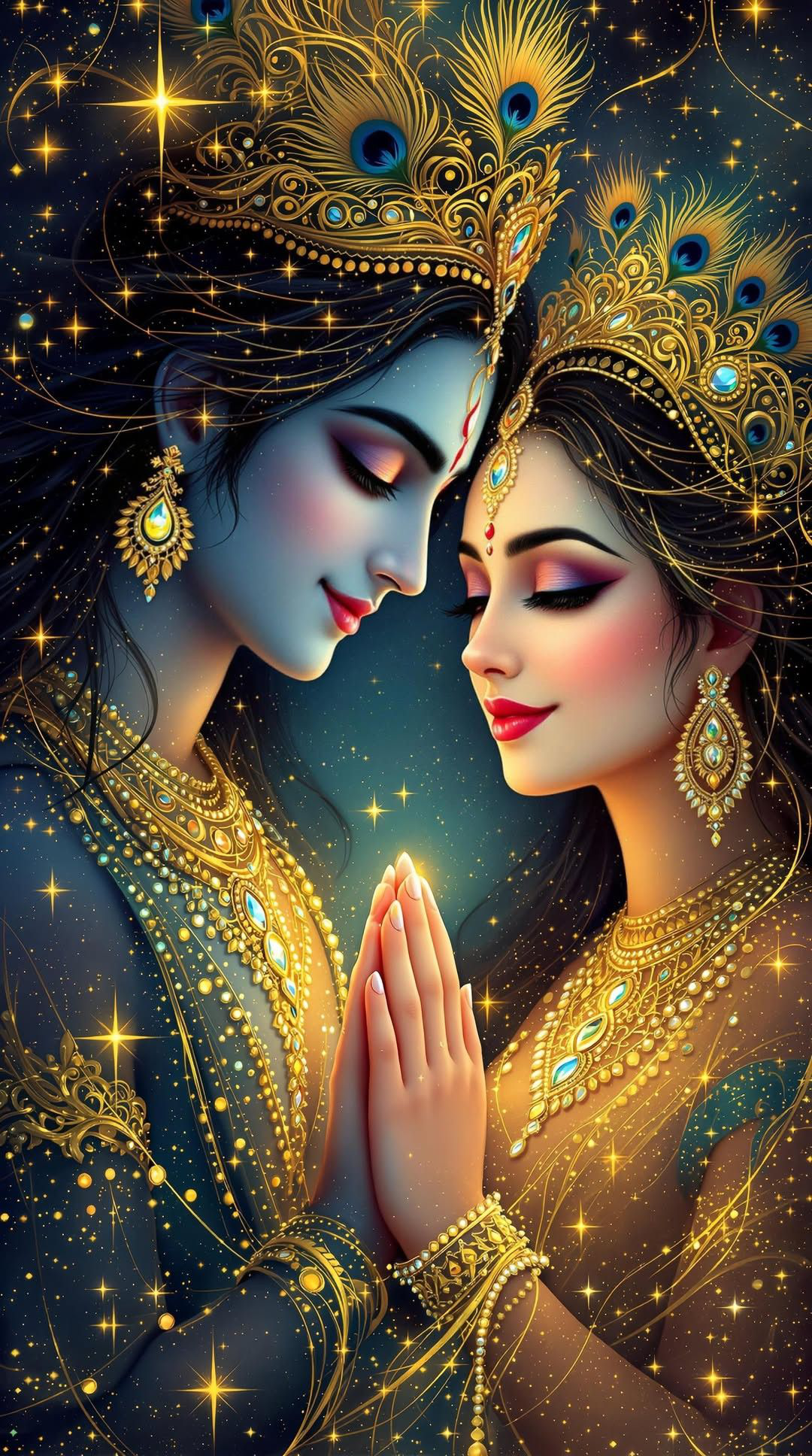Radha Krishna Ji 3d