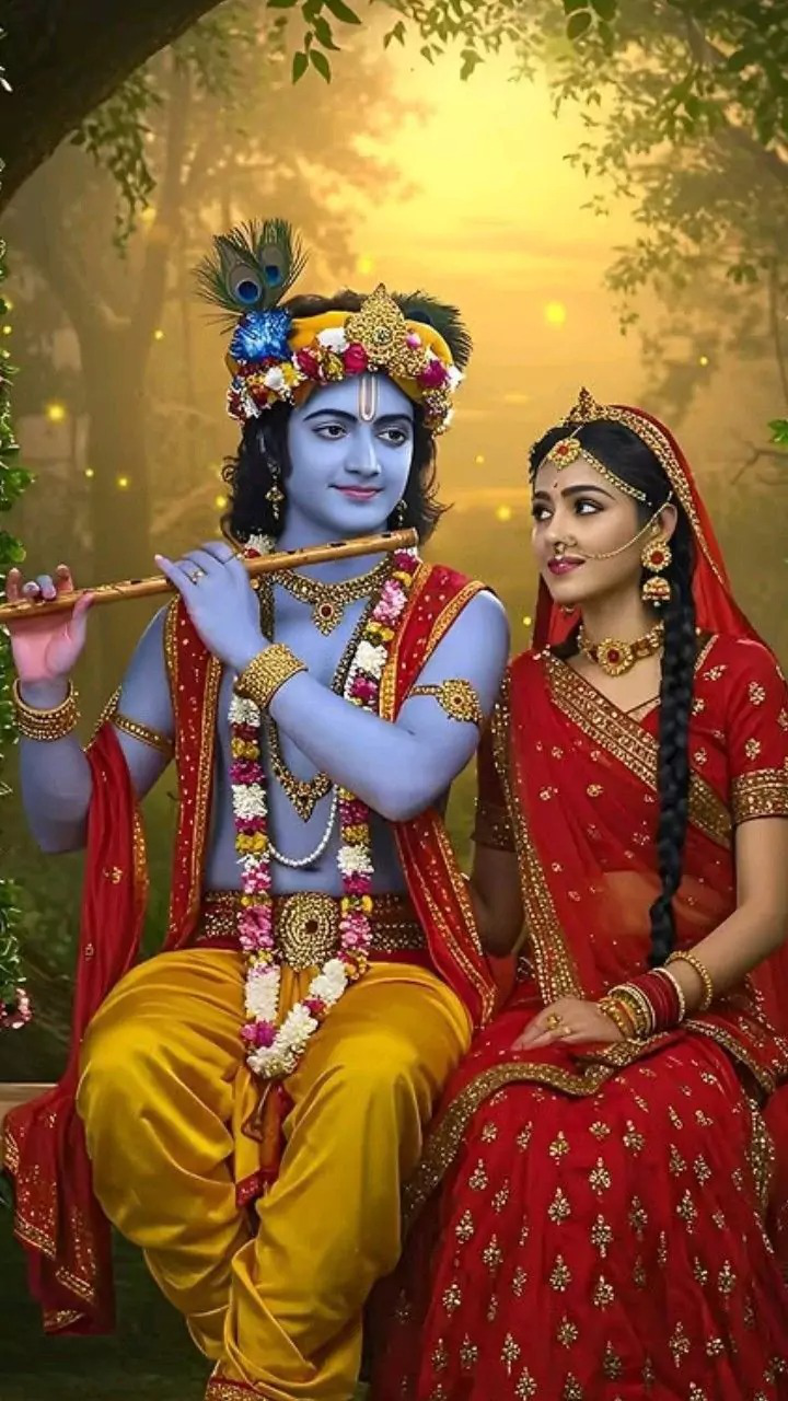 Simple Radha Krishna Wallpapers