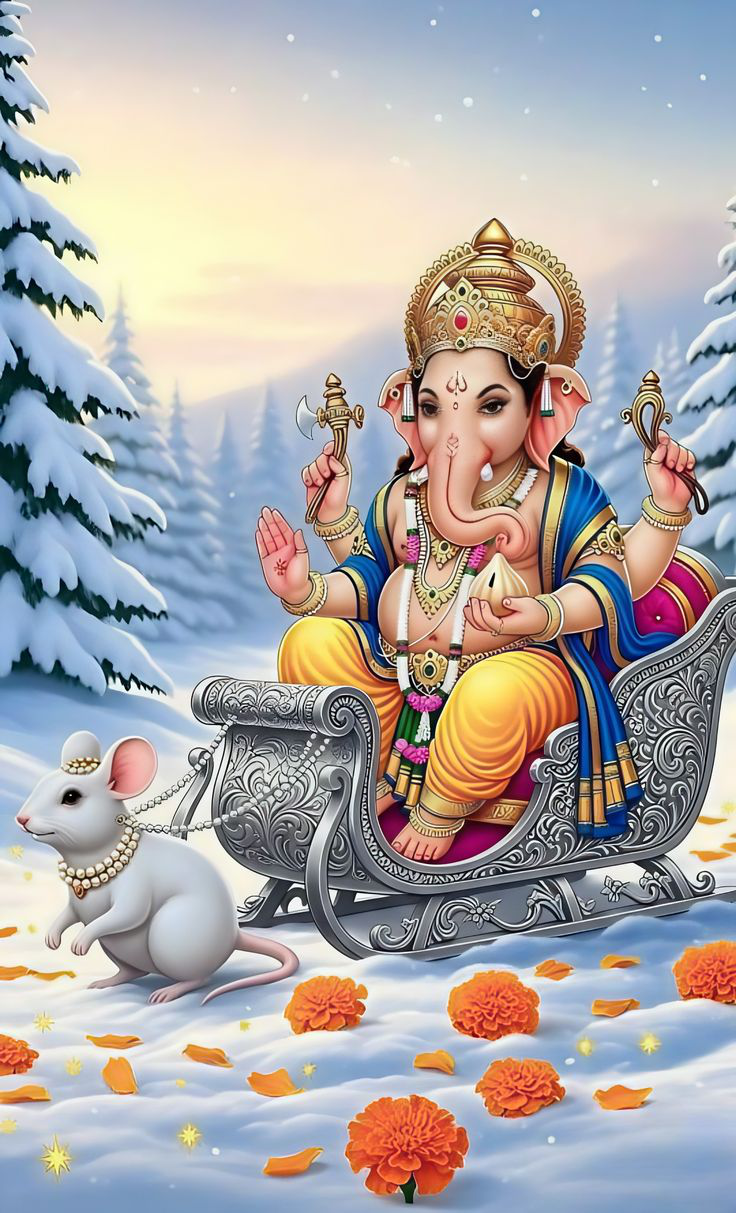 Stylish Ganpati Image