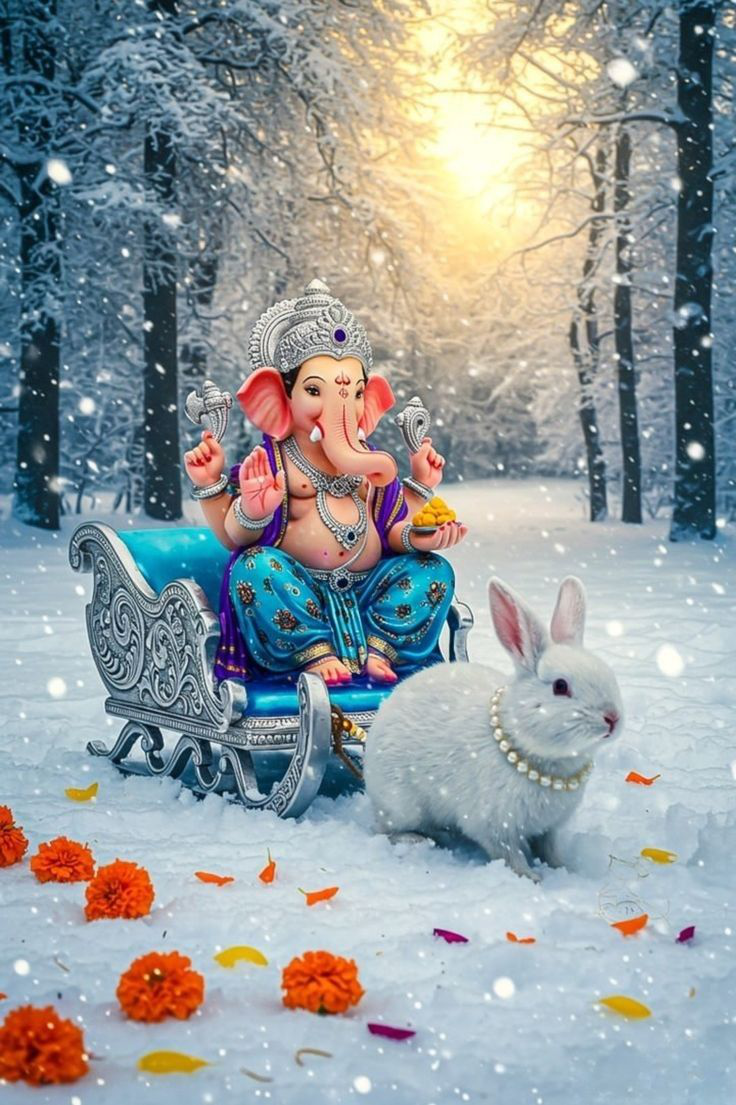 Stylish Ganpati Photo