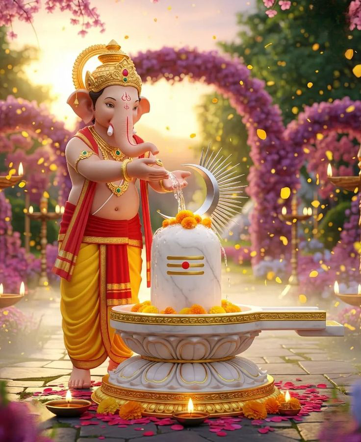 Stylish Ganpati Wallpaper