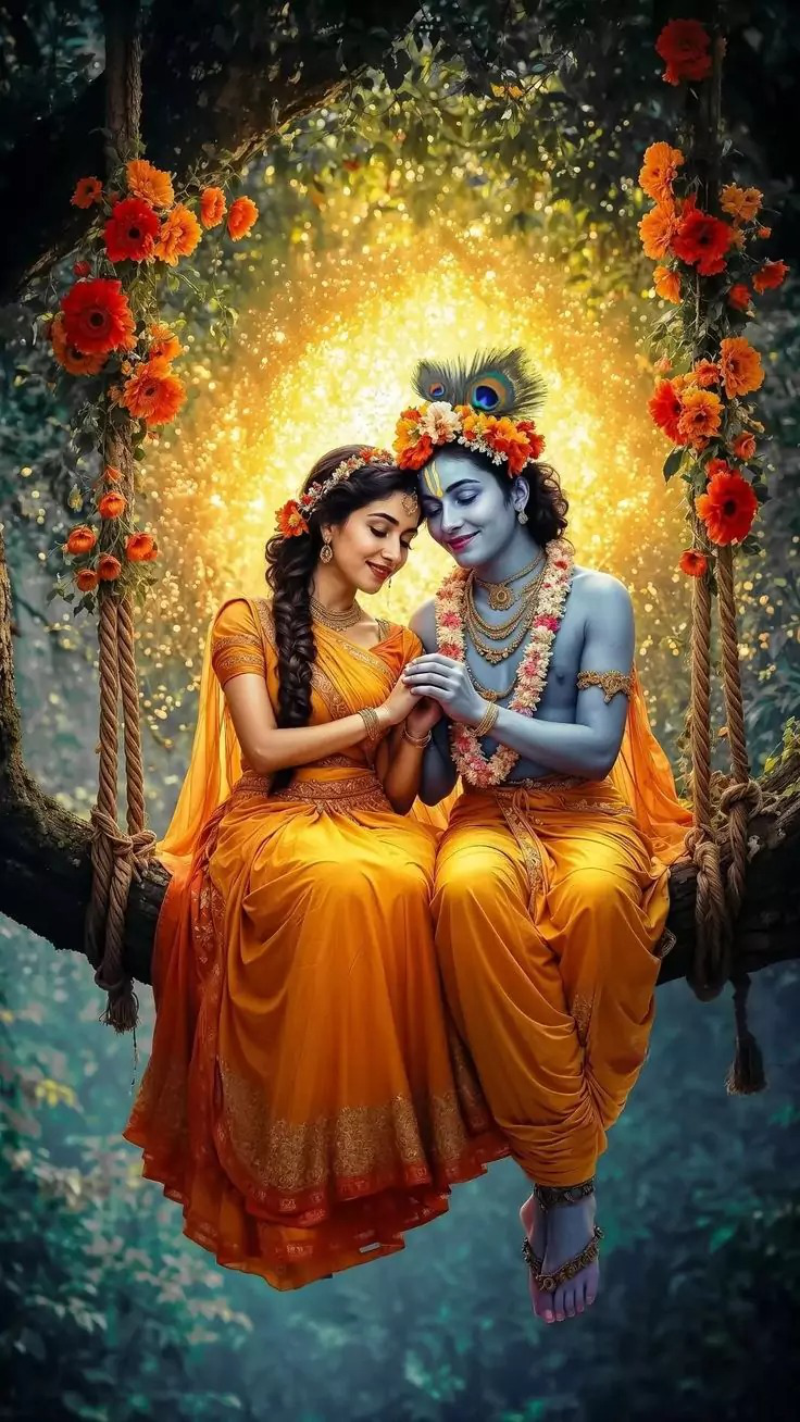 Stylish Radha Krishna Images