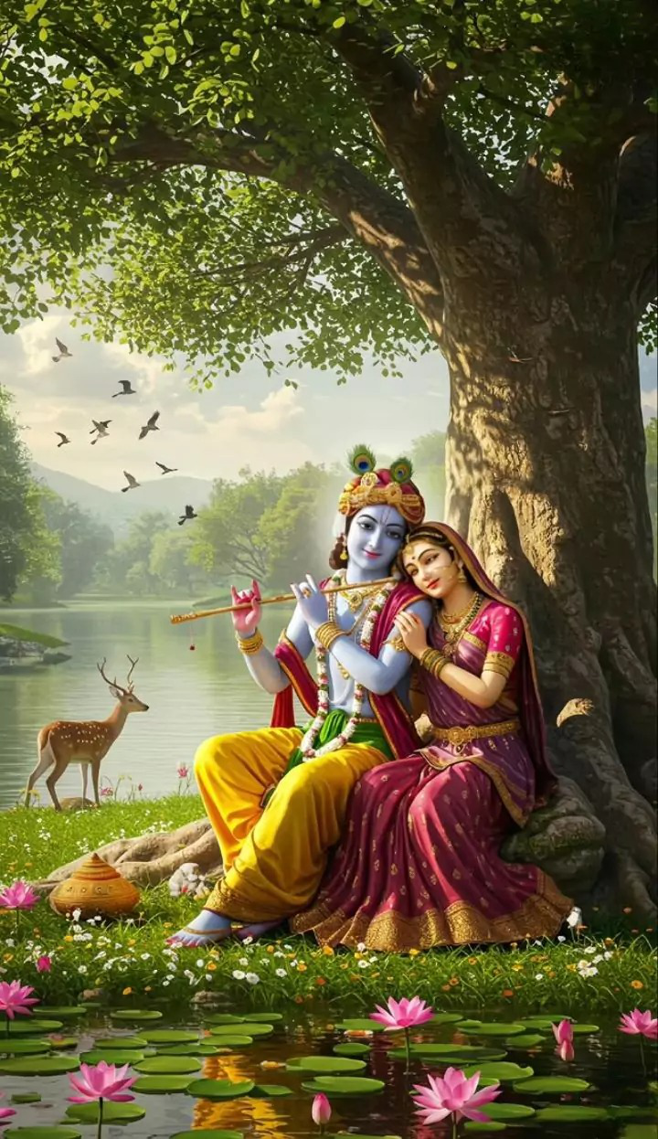 Whatsapp Radha Krishna Photo