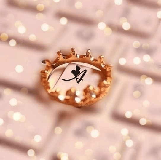 Stylish Letter A DP