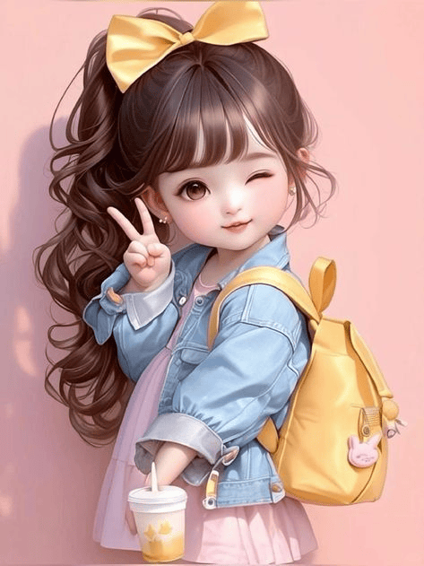 Stylish Cartoon DP